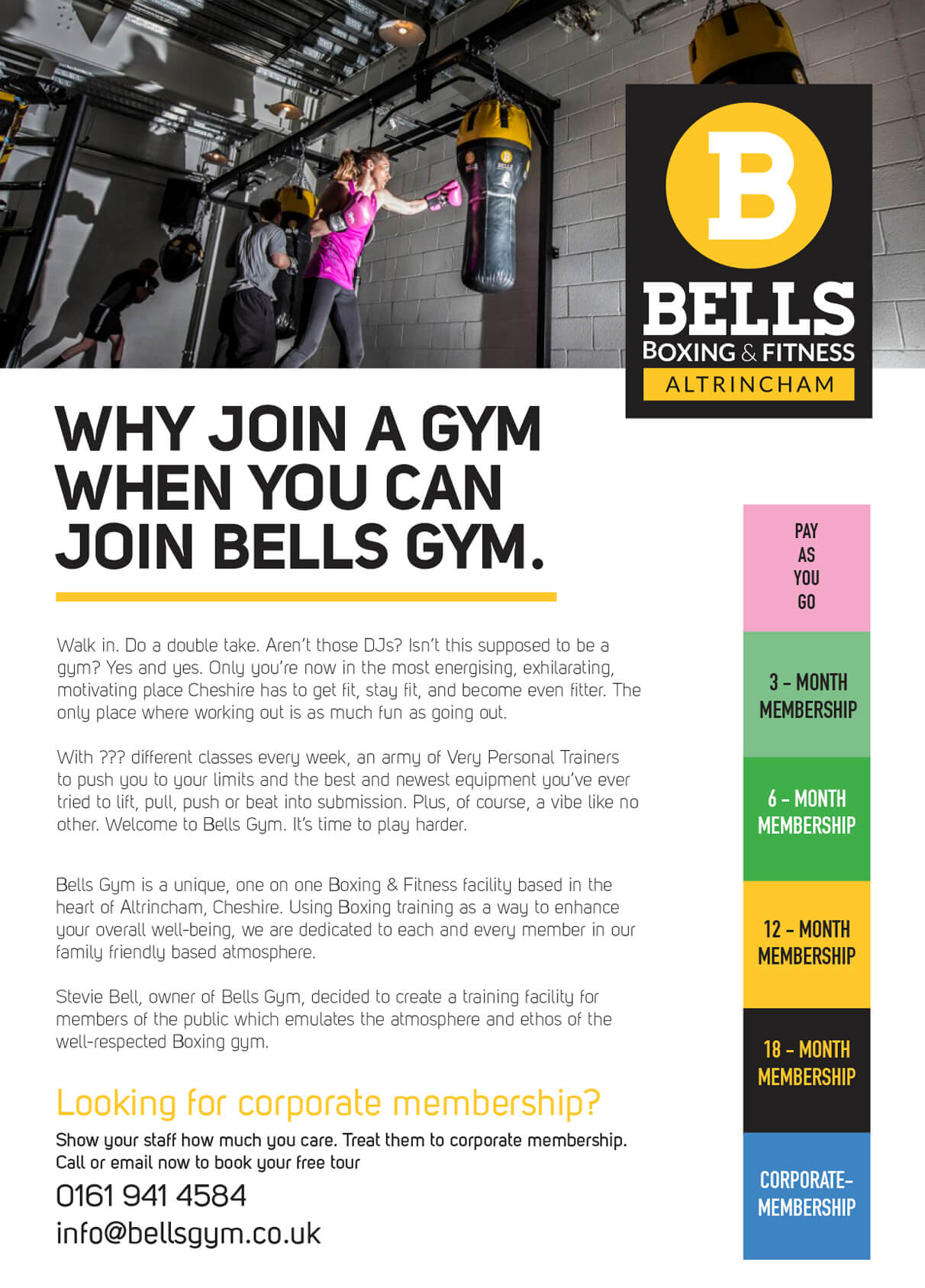 Bells Gym Sales A4