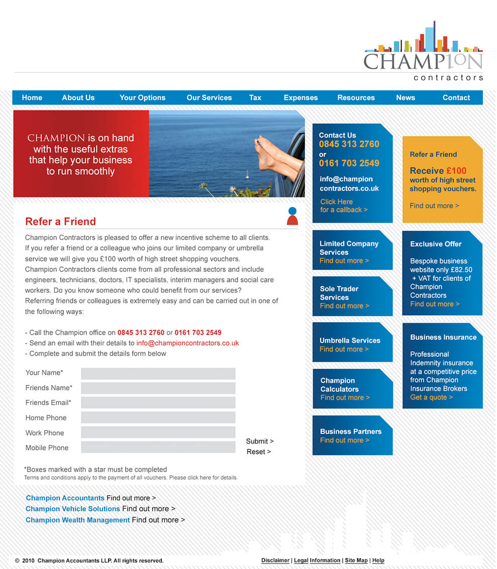 champion website uk