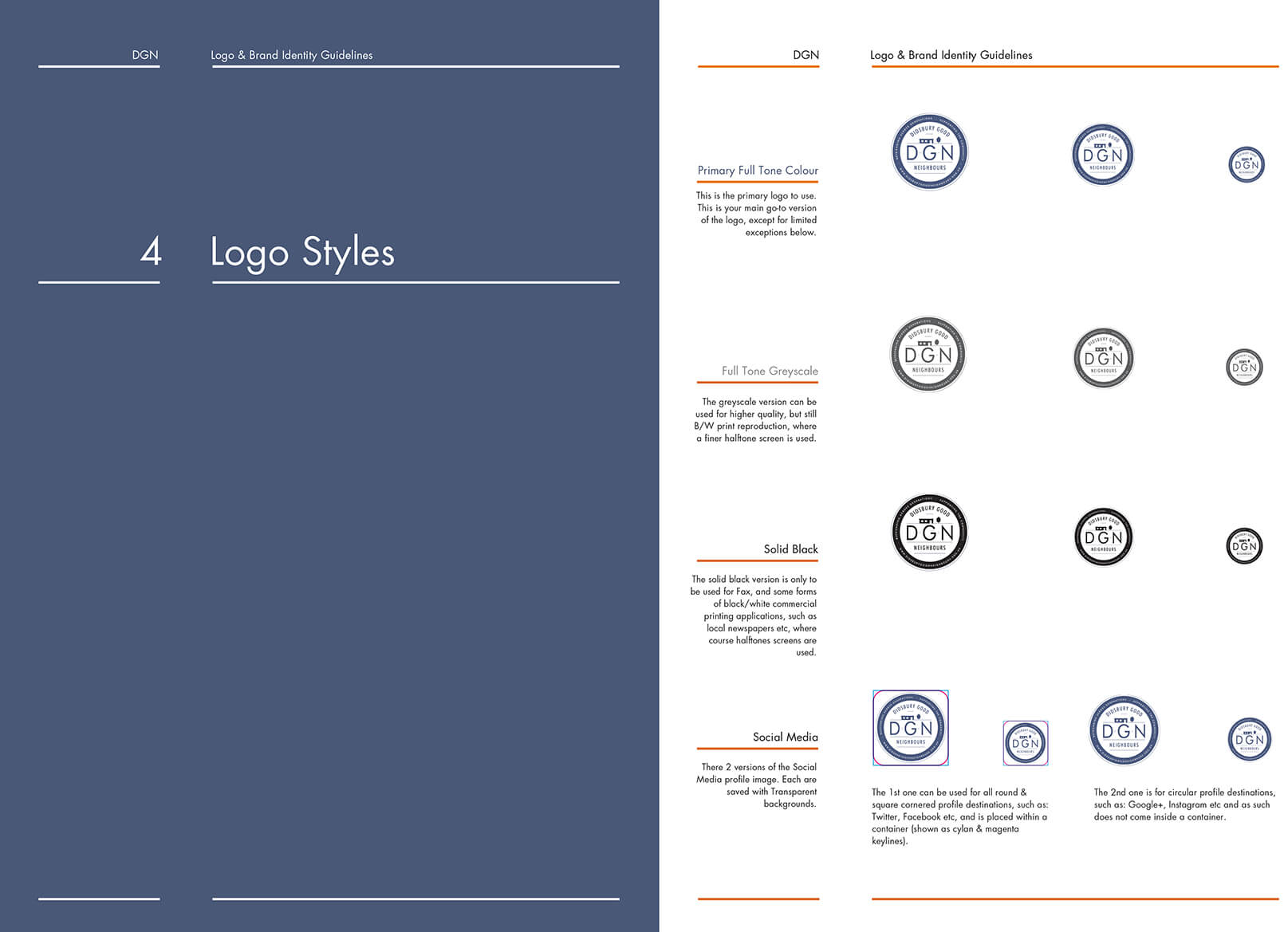 DGN Logo and Brand Identity Guidelines Template