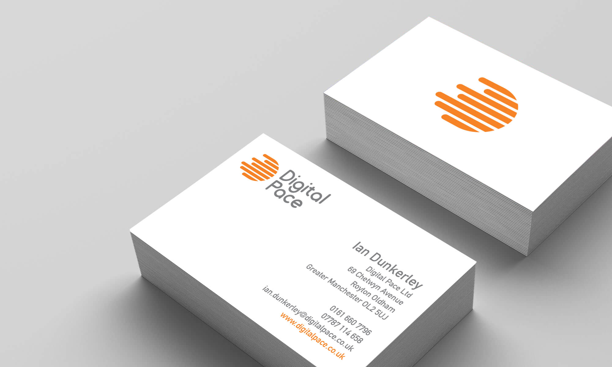 Digital Pace business card