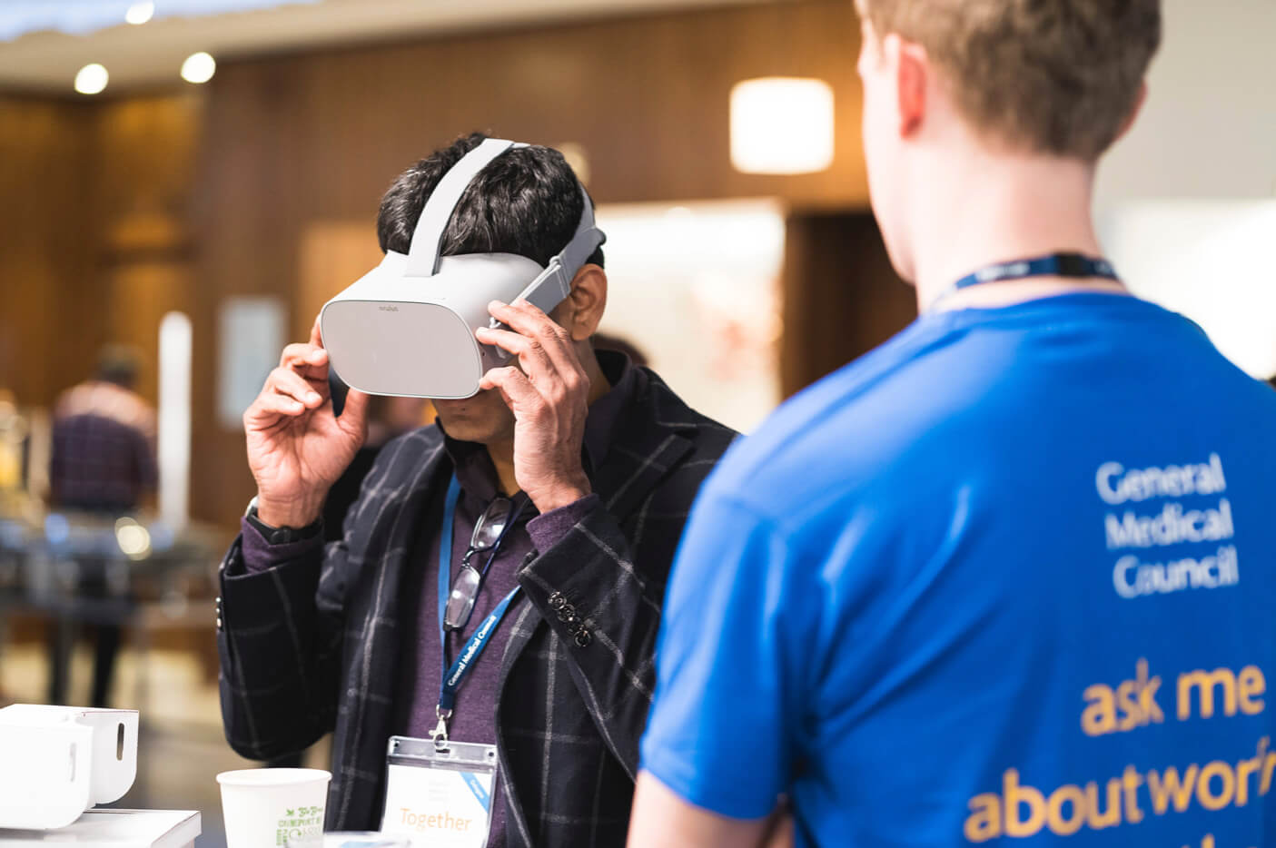 VR at conference