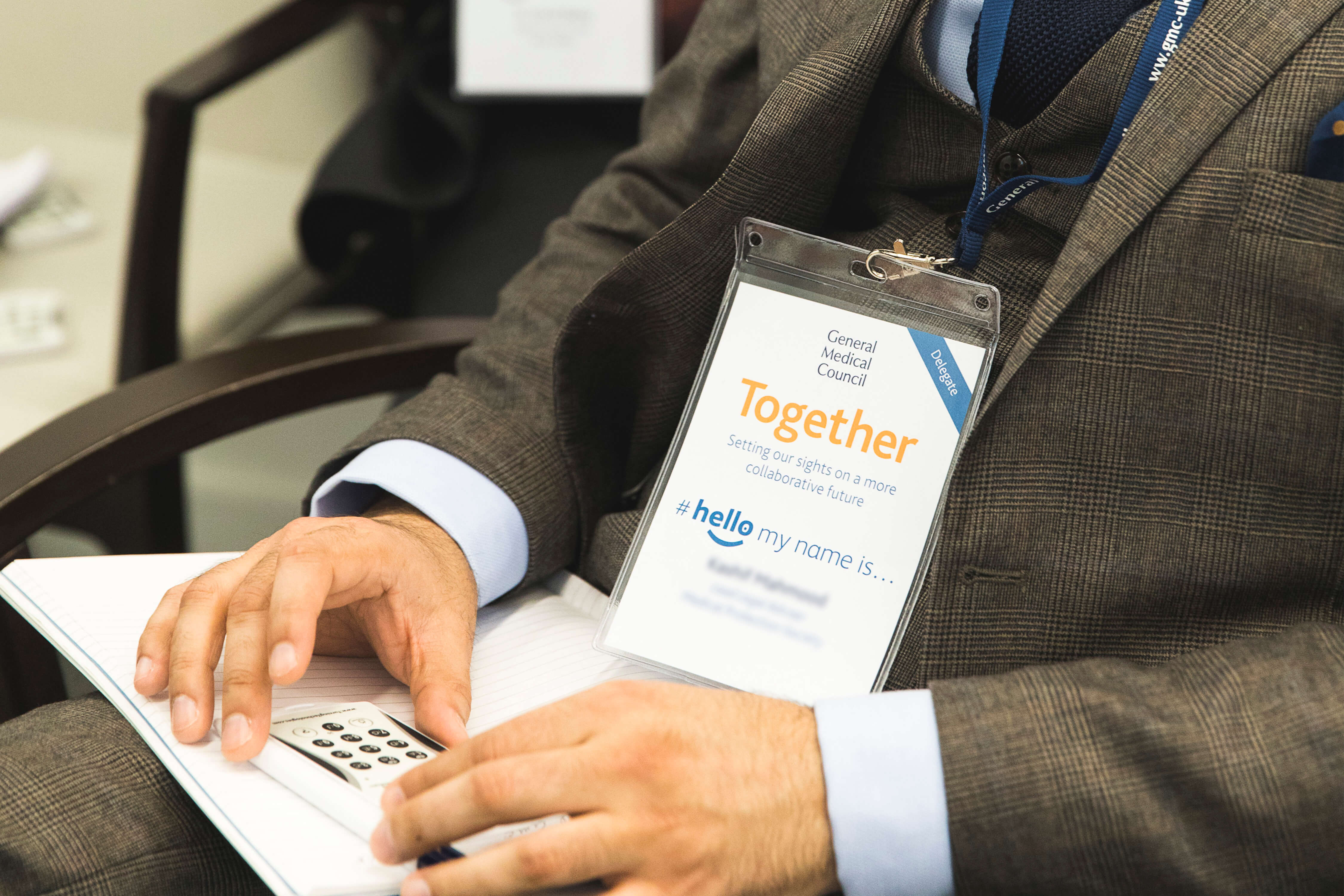 name badge photo