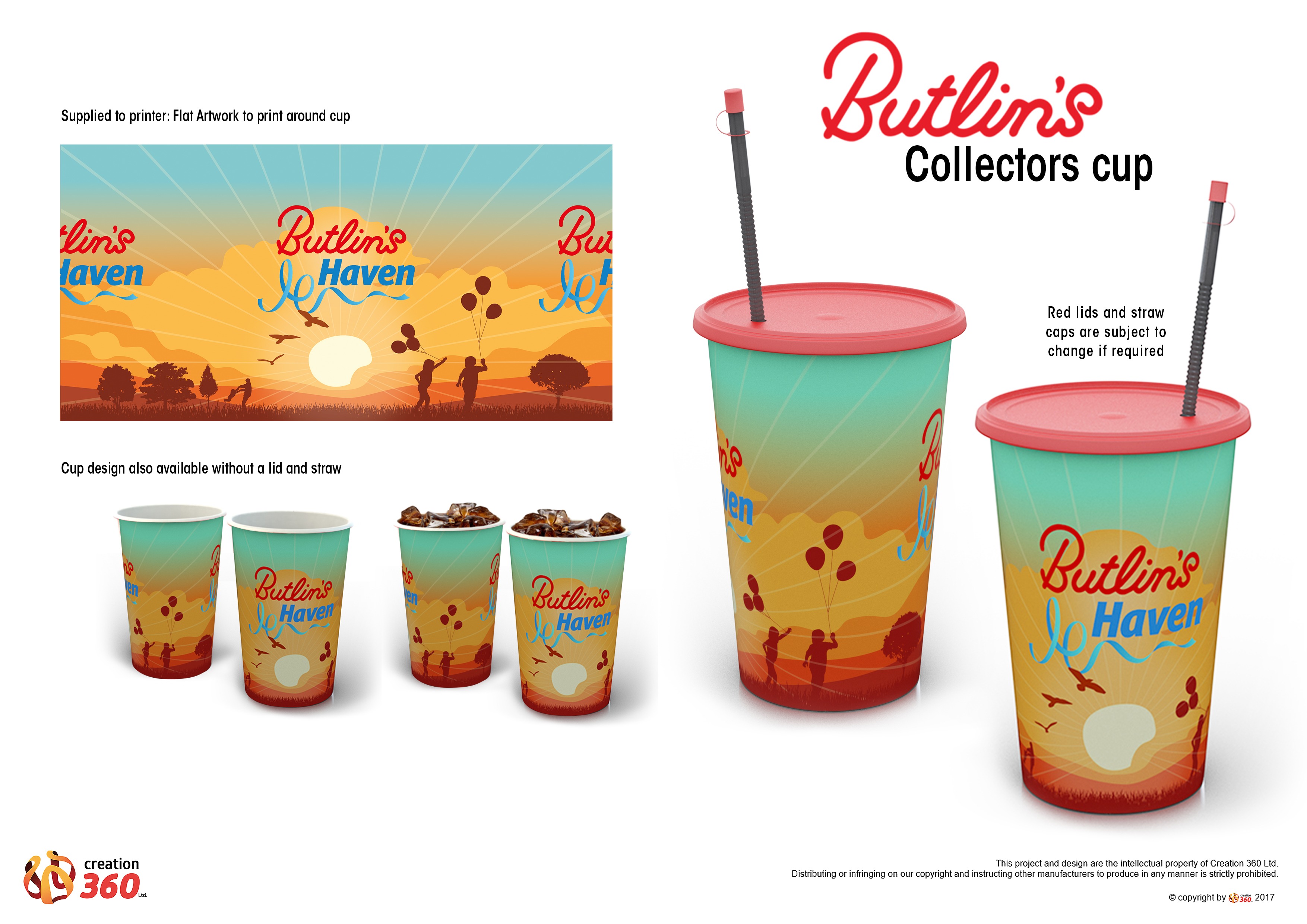 Butlins cup dsign mock up